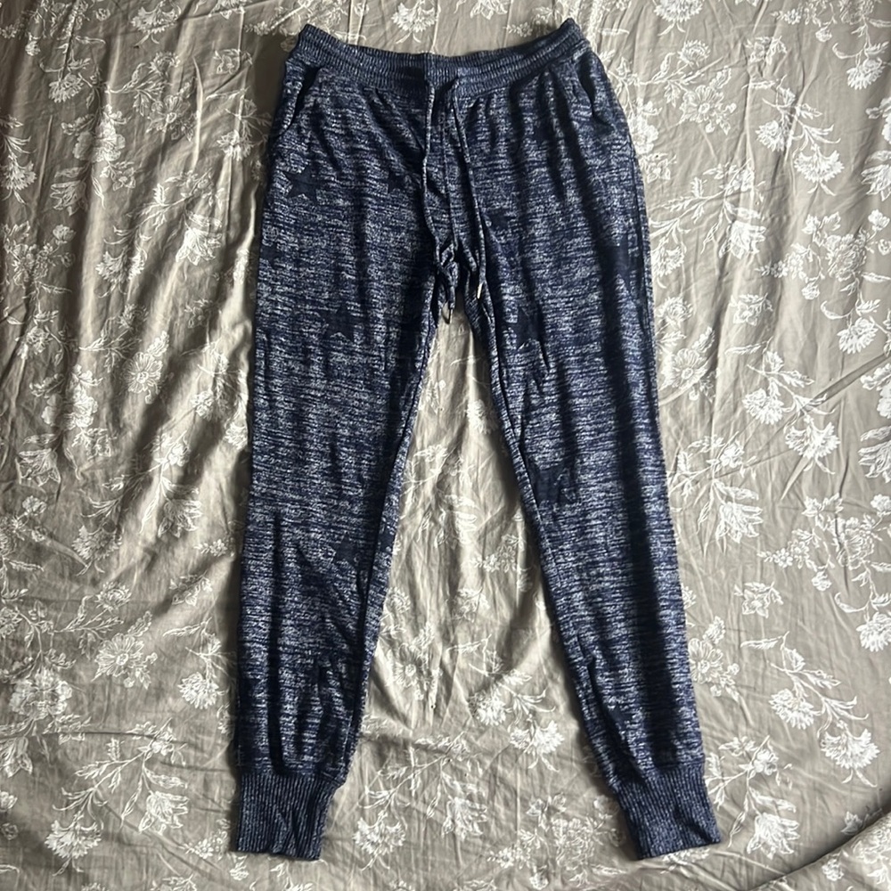 GAP navy blue, star sweat pants. Great for lounging around!